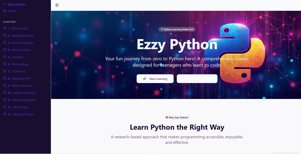 Ezzy Python interface